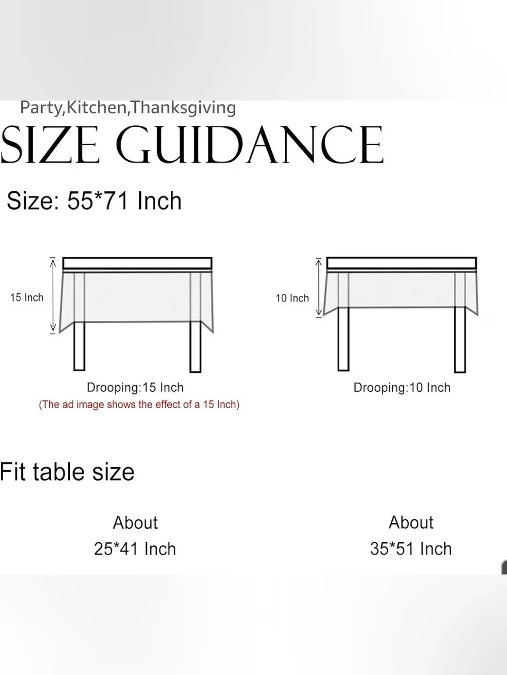 Neutral Designer Linen-Look Tablecloth with Floral Border 71 X 55